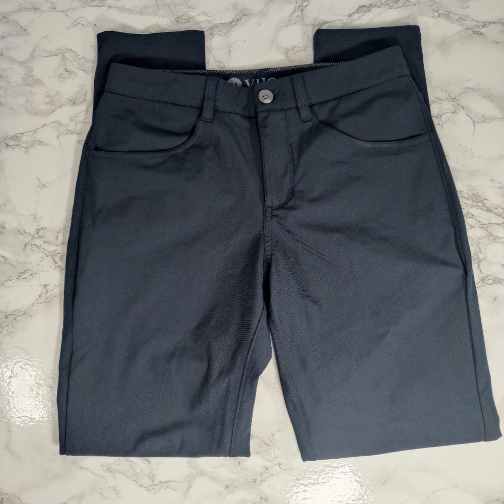 Vuori Men's Meta Pant in Navy Size 28 - Picture 2 of 12